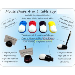 101-B19*Mouse shape 4 in 1 table top