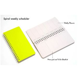 101-B69*Spiral weekly scheduler