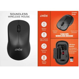 101-C175*Artis Soundless Wireless mouse
