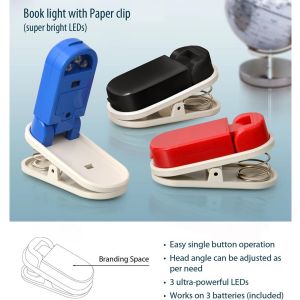101-E120*Book light with Paper clip