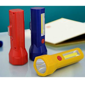 101-E150*Hexa plastic torch with lamp (magnetic)