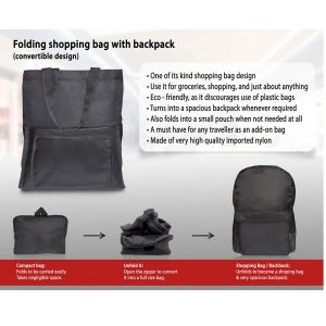 101-E183*Folding shopping bag