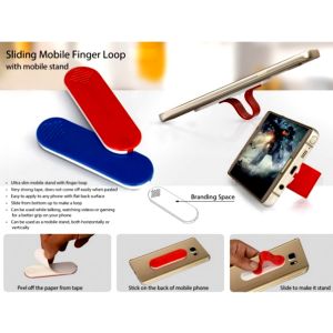 101-E192*Sliding mobile finger loop with mobile stand 