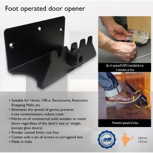 101-E286*Foot operated door opener  Screws Included