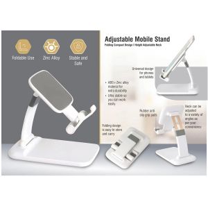 101-E302a*Adjustable Mobile stand | Folding compact design | Height adjustable neck