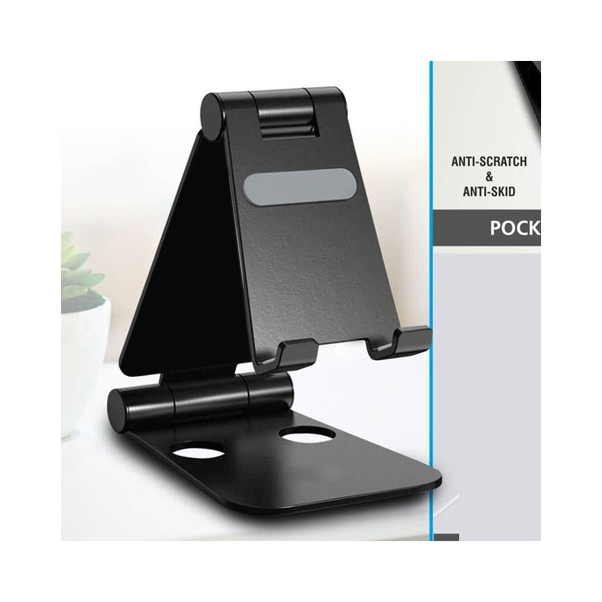 101-E319A*Flexo Folding Metal Mobile Stand for Smart phones and Tabs 