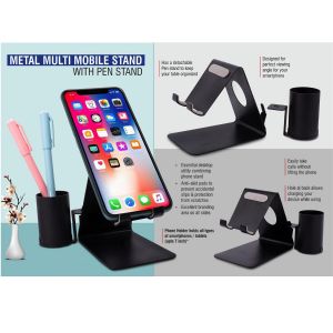 101-E323*Metal mobile stand with Detachable Tumbler