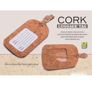 101-E336*Cork Luggage tag