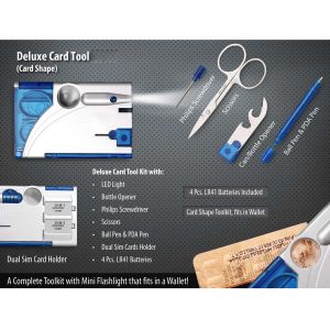 101-G5*Deluxe Card Tool Kit Card Shape
