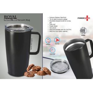 101-H207*Royal Stainless Steel Vacuum mug  Capacity 500ml approx