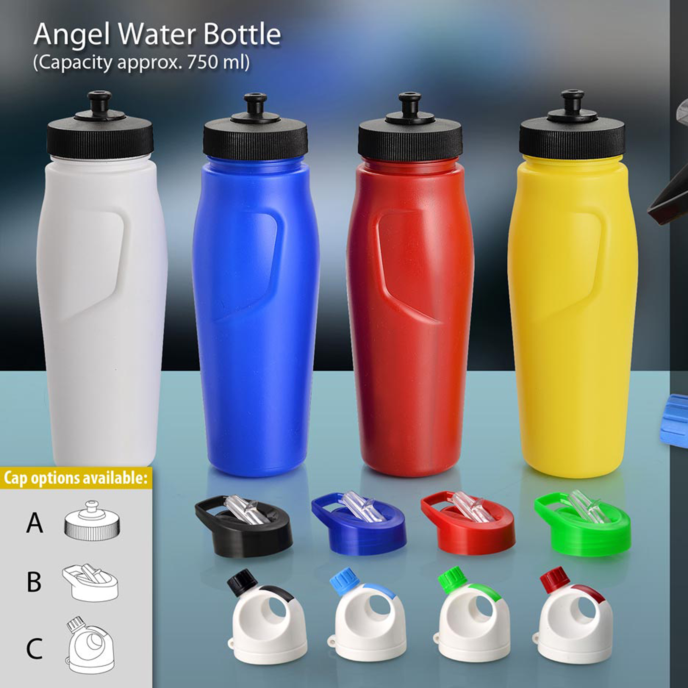 101-H74*Angel Water bottle 550 ml approx