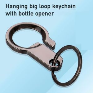 101-J106*Hanging big loop keychain with bottle opener
