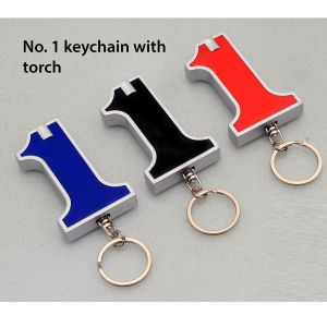 101-J77*No. 1 keychain with torch