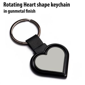 101-J99*Rotating Heart shape keychain