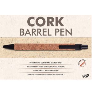 101-L163*Cork barrel pen