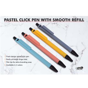 101-L171*Pastel Click Pen with smooth refill