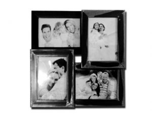 ANS 024 7"x5" Inch (4 in 1) Wooden Photo Frame 