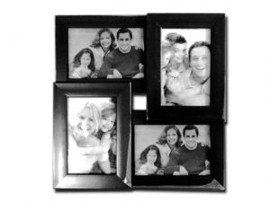 ANS 024 6"x4" Inch (4 in 1) Wooden Photo Frame