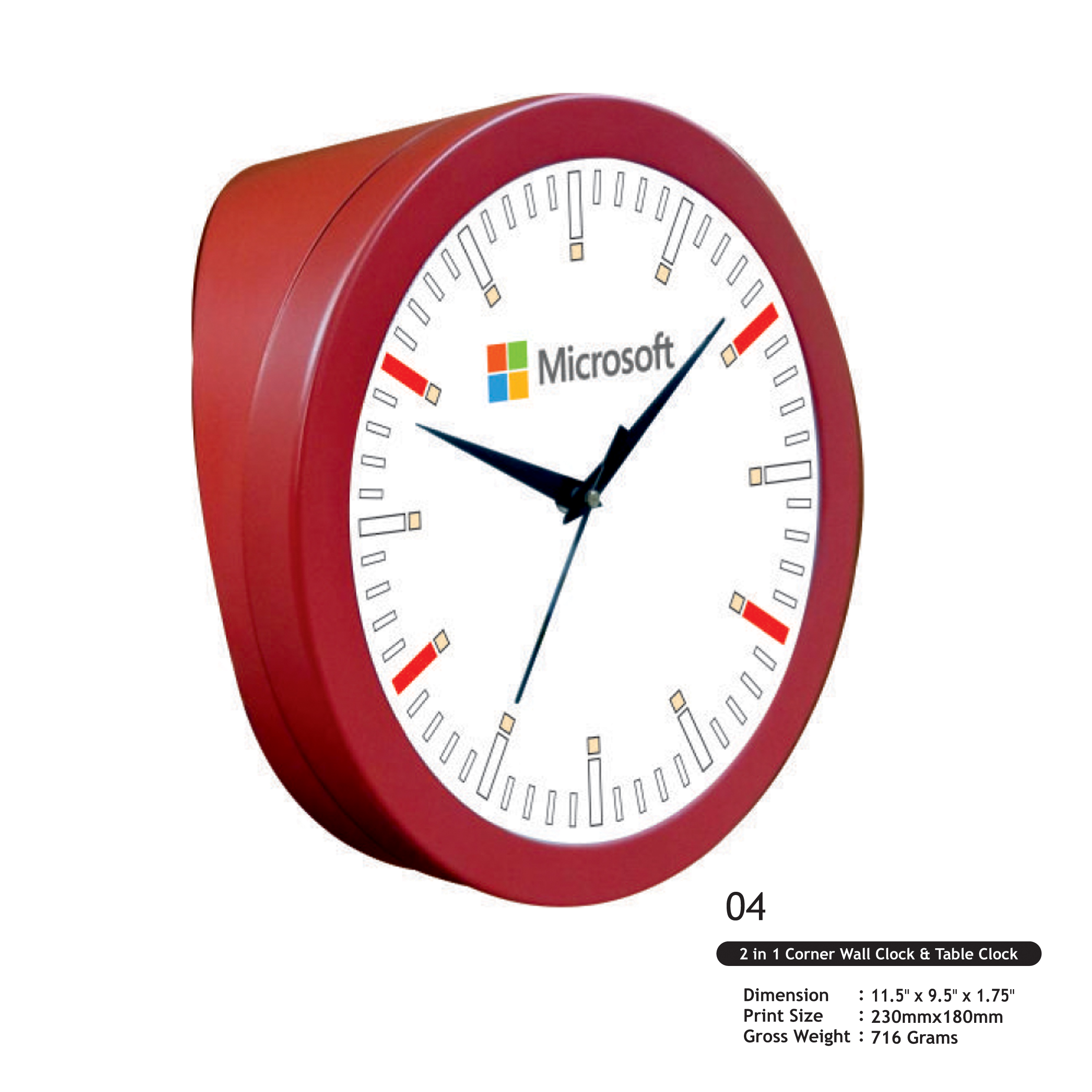 11202504*WALL CLOCK 