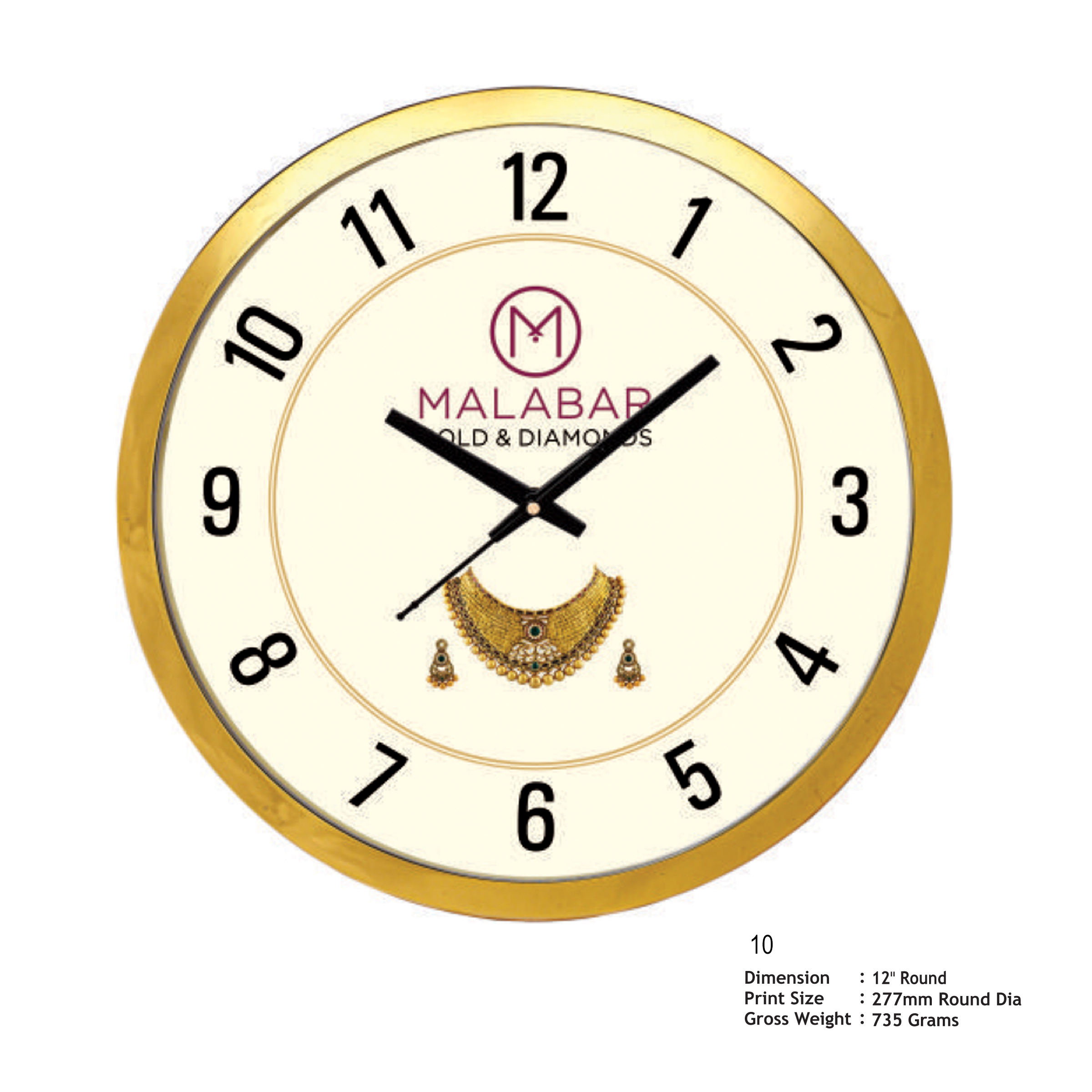 11202510*WALL CLOCK 