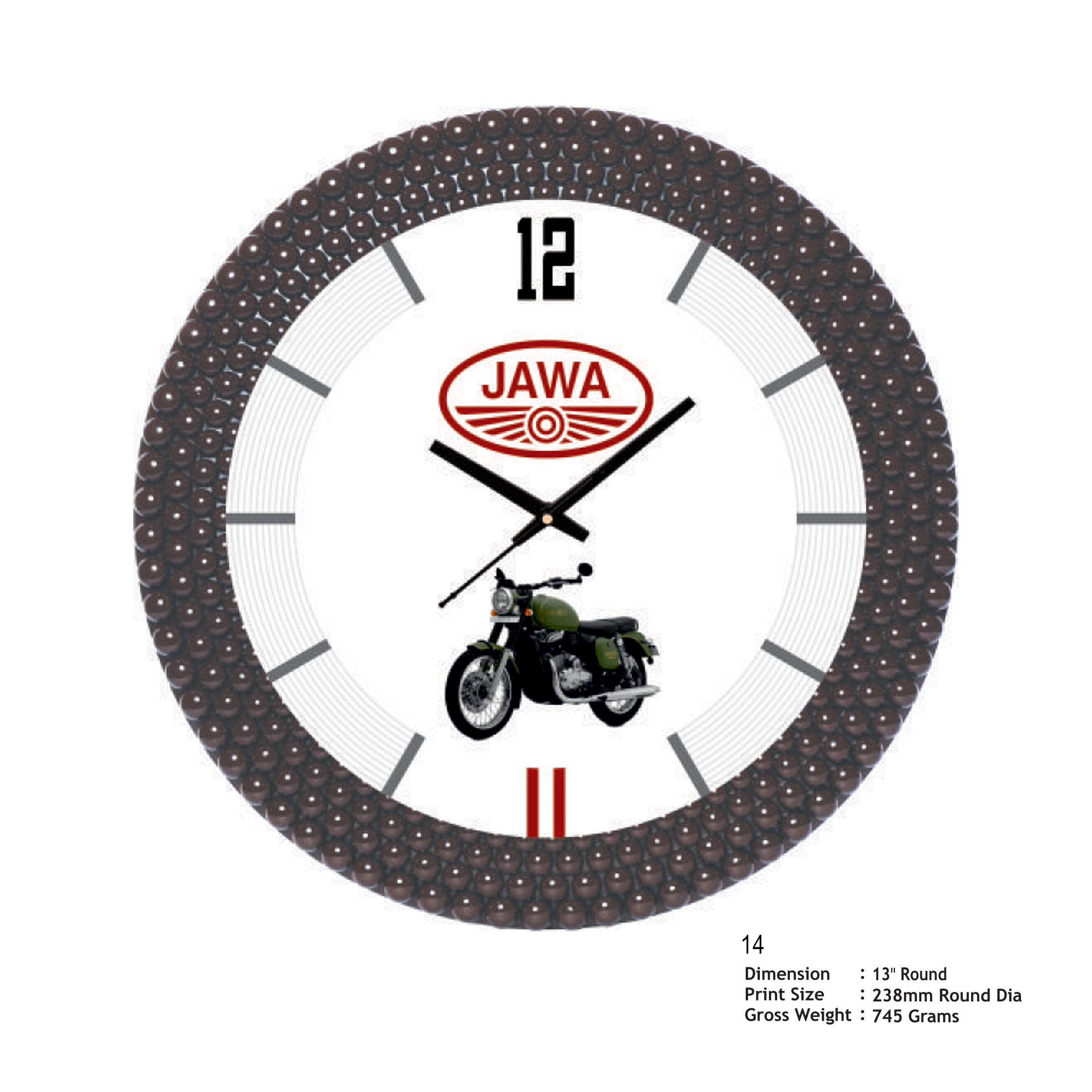 11202514*WALL CLOCK 