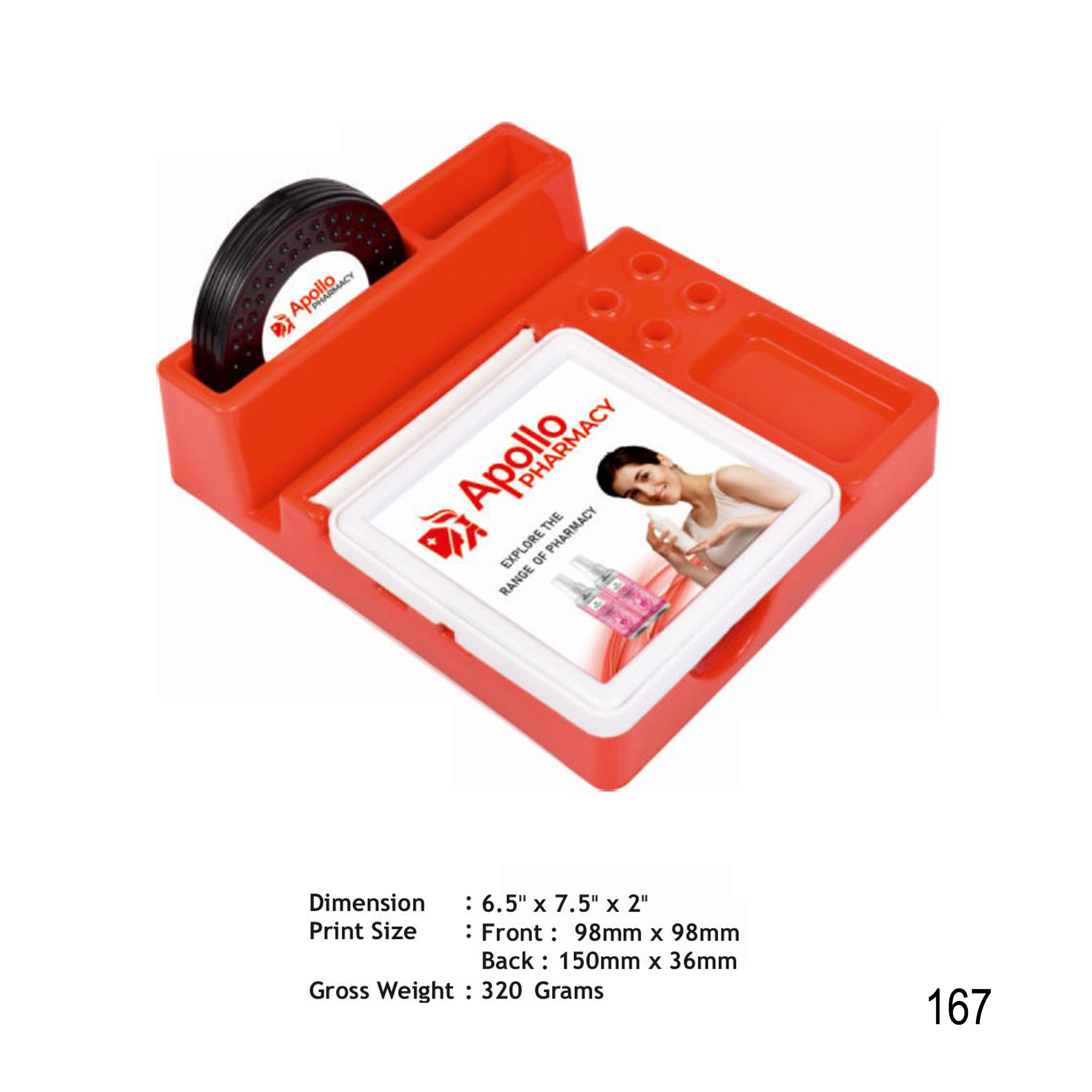 112025167*TABLE TOP PEN STAND