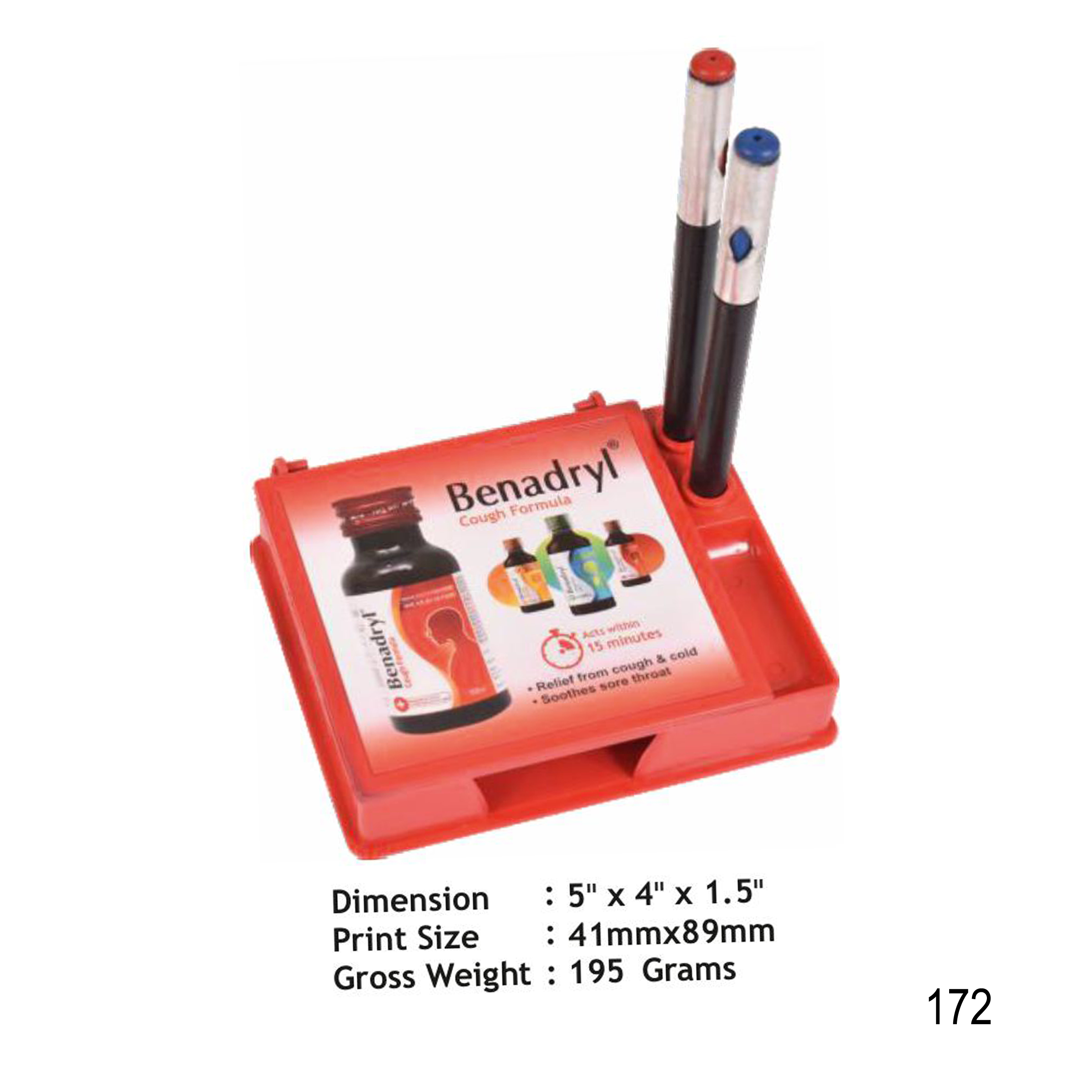 112025172*TABLE TOP PEN STAND