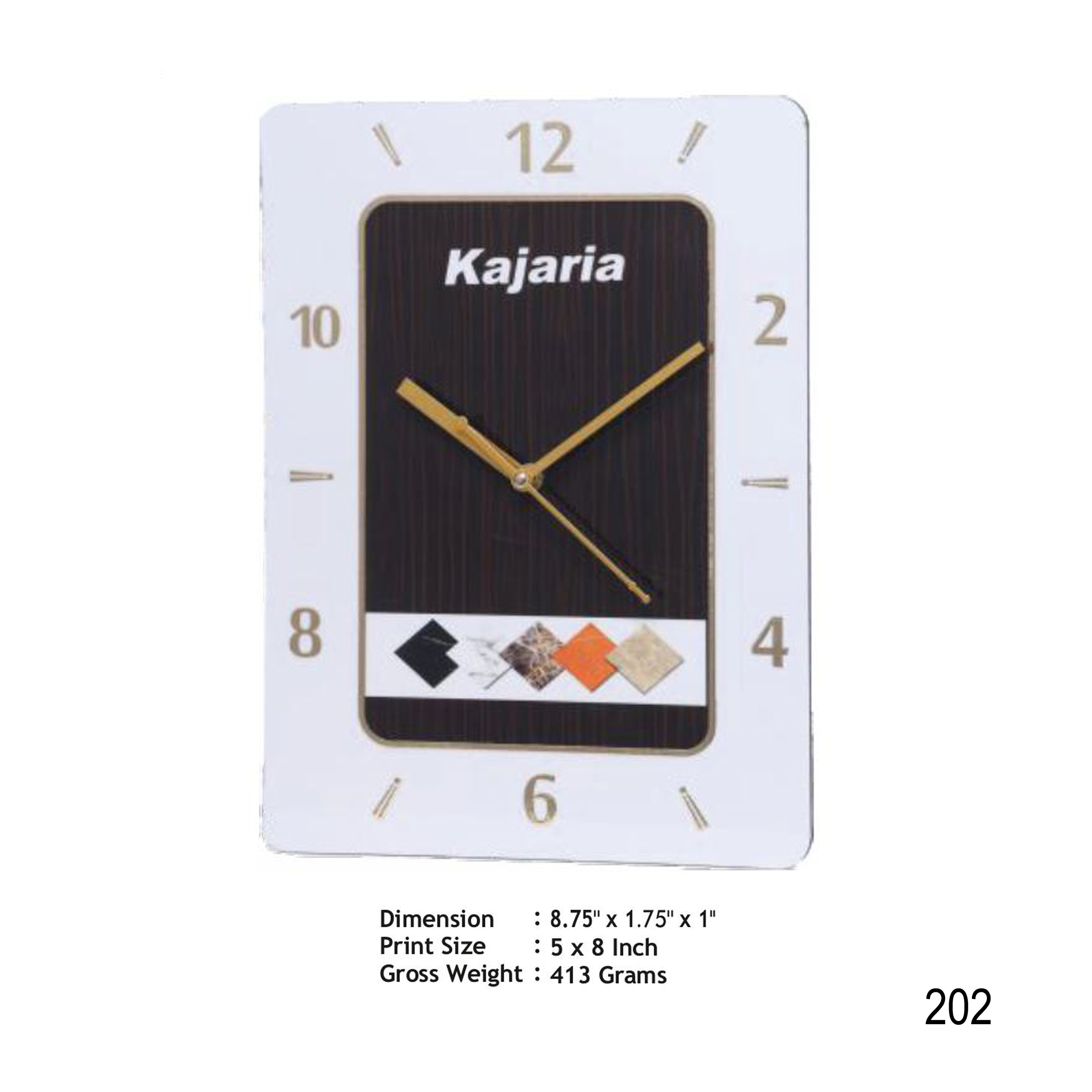 112025202*MDF WALL CLOCK