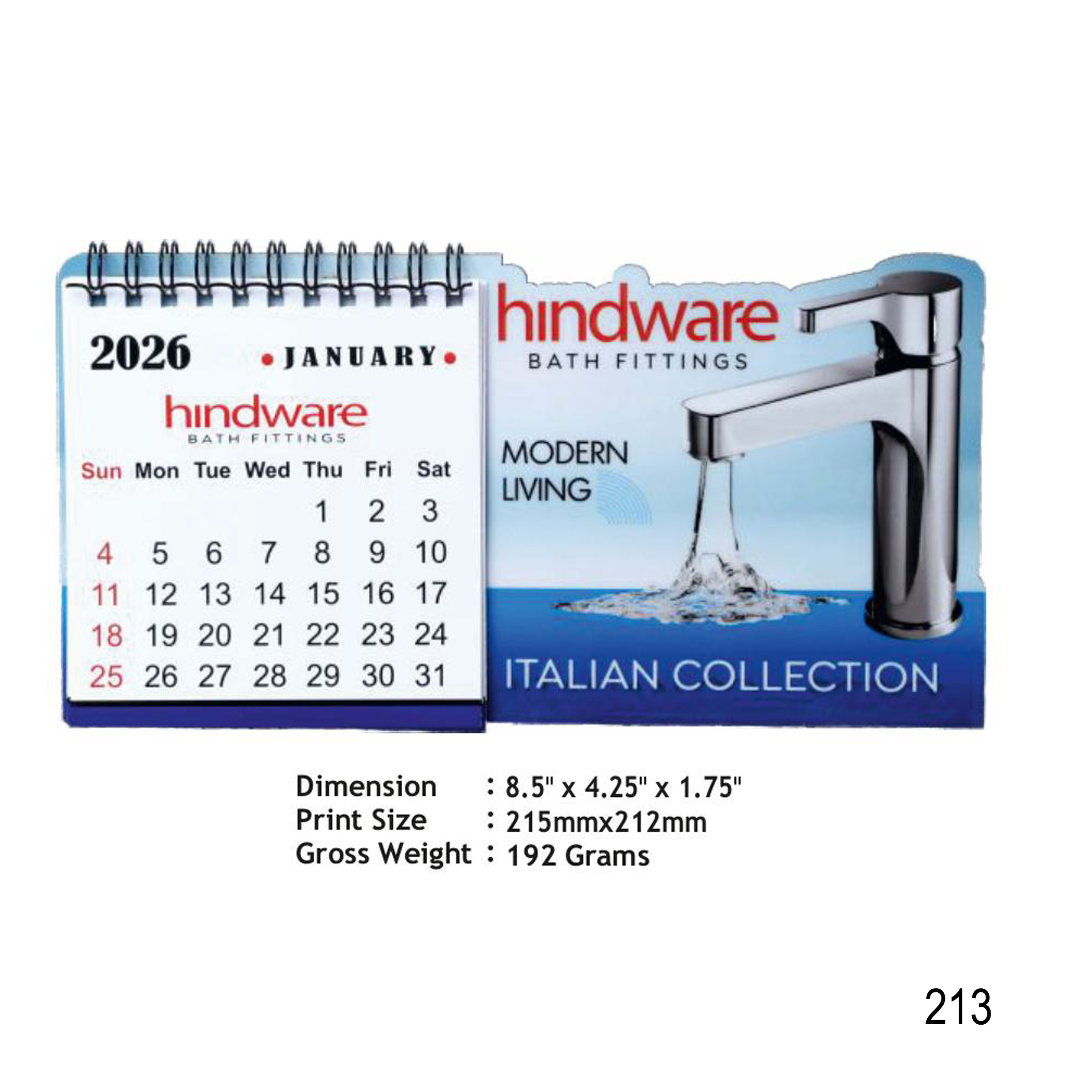 112025213*MDF TABLE CALENDAR