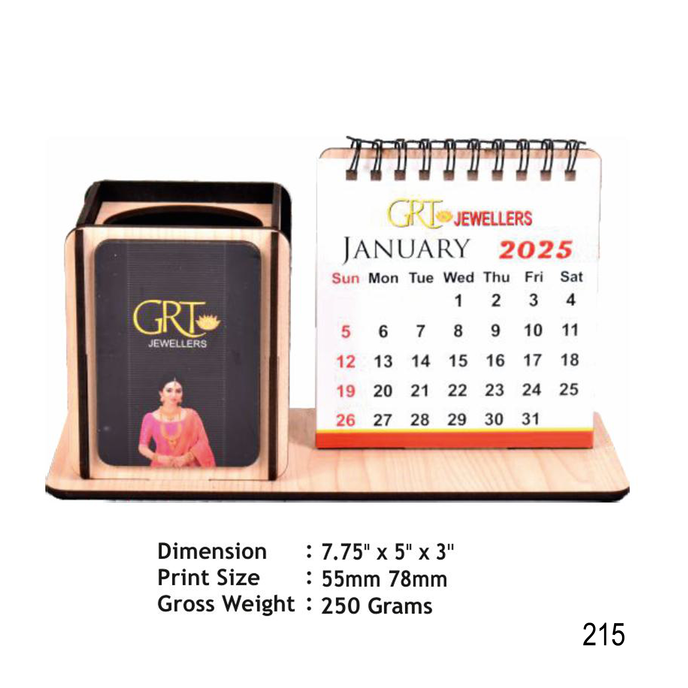 112025215*MDF TABLE CALENDAR