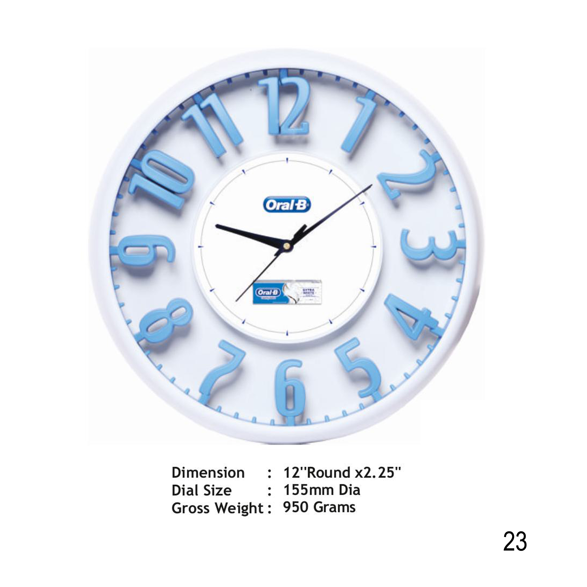 11202523*WALL CLOCK 