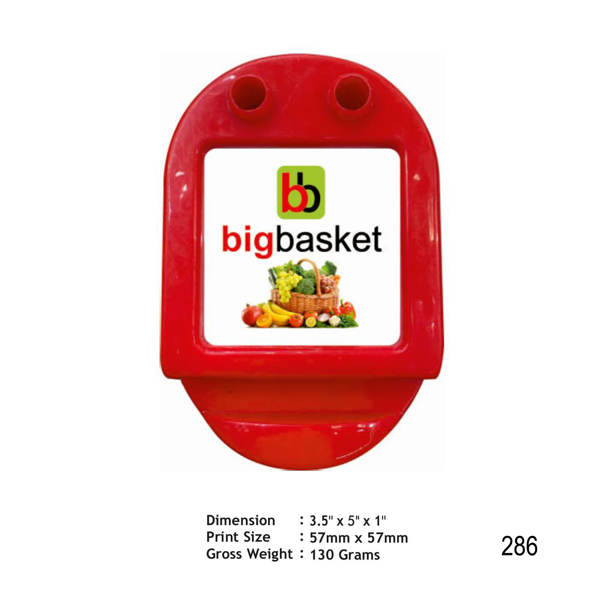 112025286*PLASTIC PAPER WEIGHT