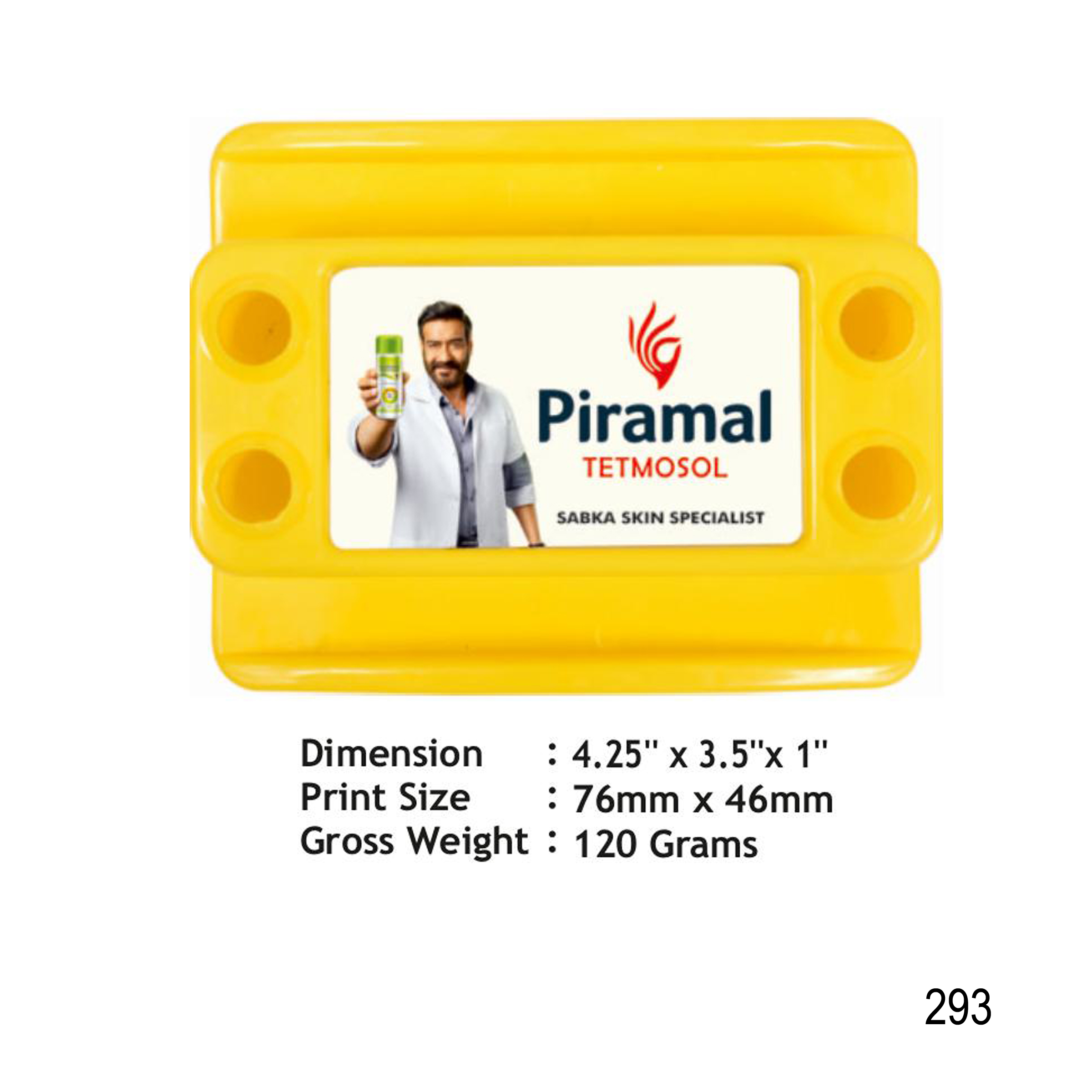 112025293*PLASTIC PAPER WEIGHT