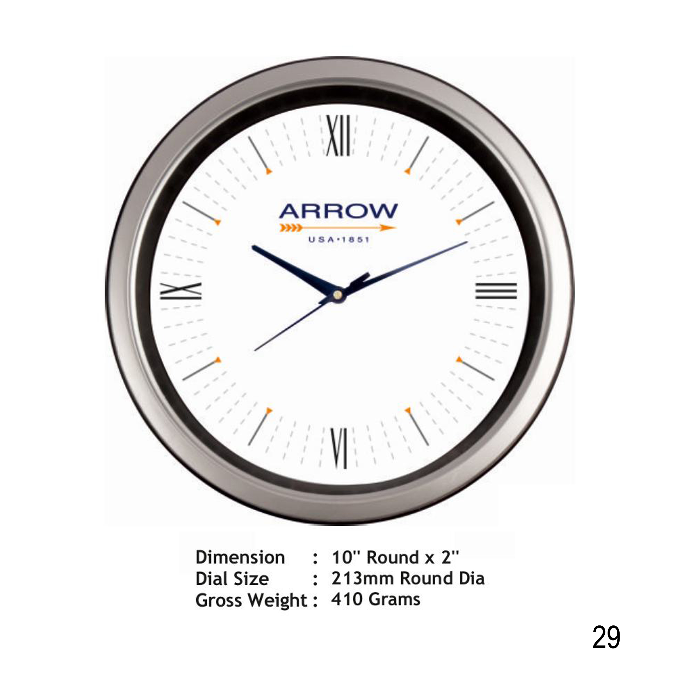 11202529*WALL CLOCK 