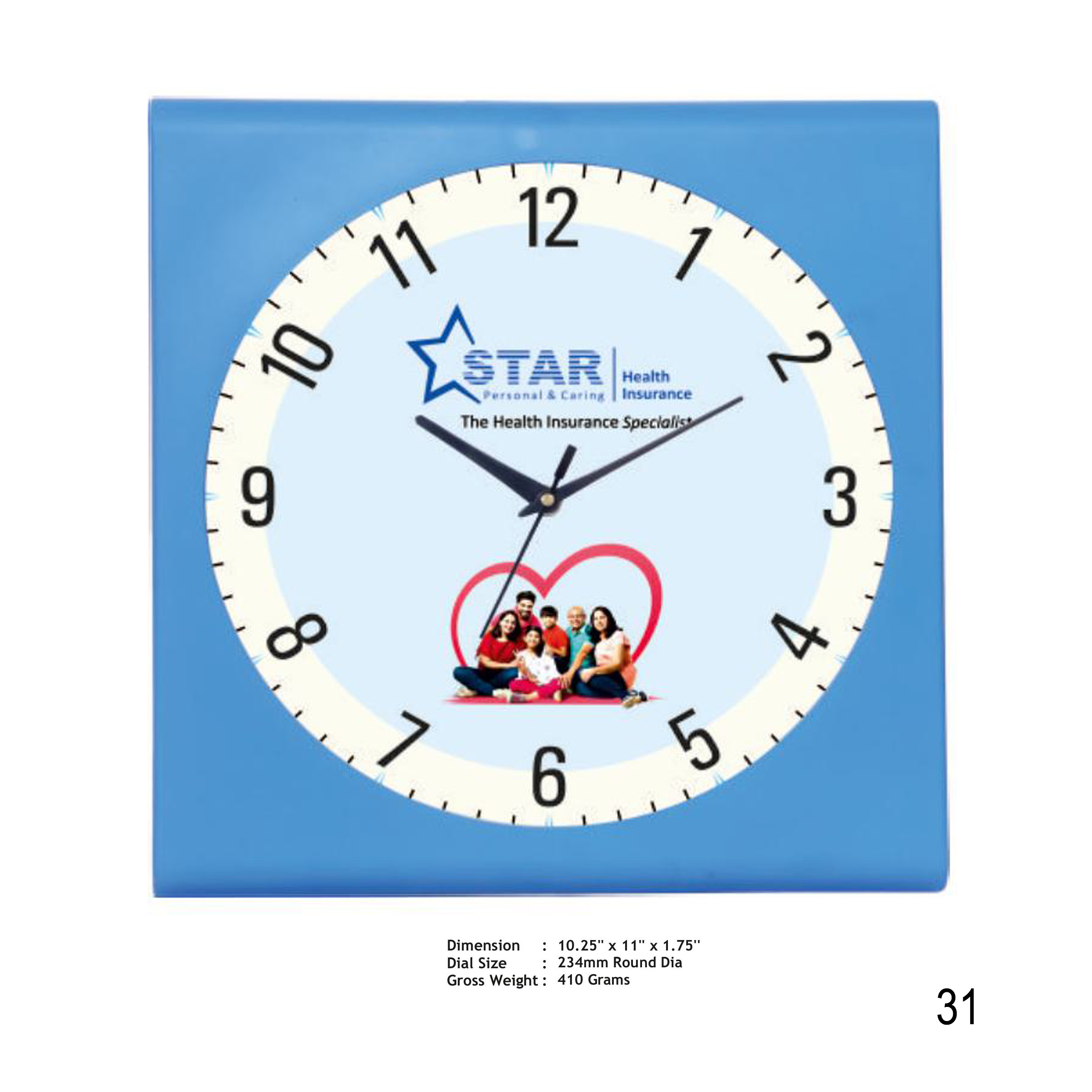 11202531*WALL CLOCK 