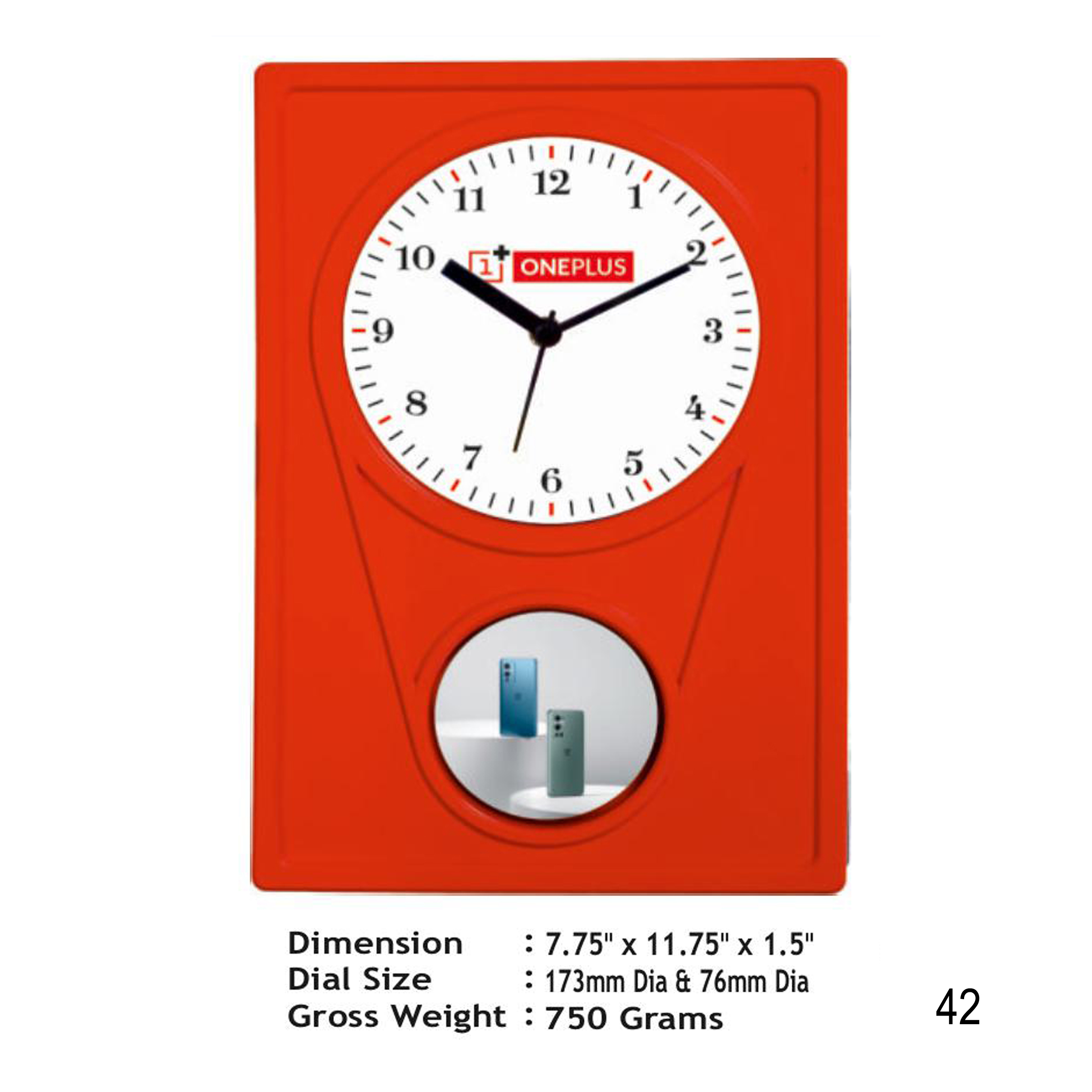 11202542*WALL CLOCK 