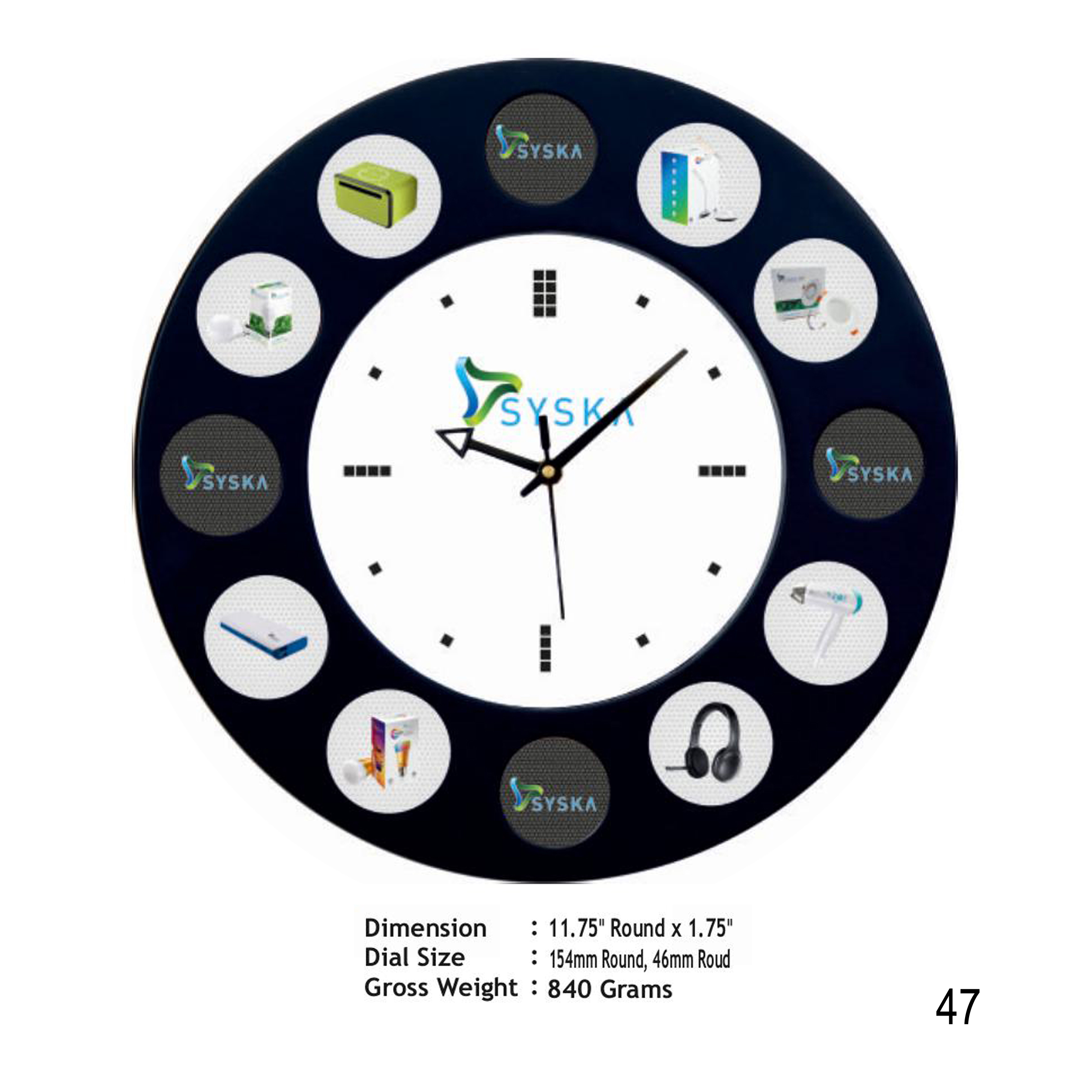 11202547*WALL CLOCK 
