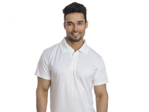 Sublimation Blanks Polo Neck (Collar) T-Shirts Dry-Fit