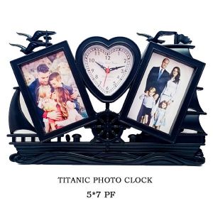 TITANIC PHOTO FRAME Clock (RANGOLI)