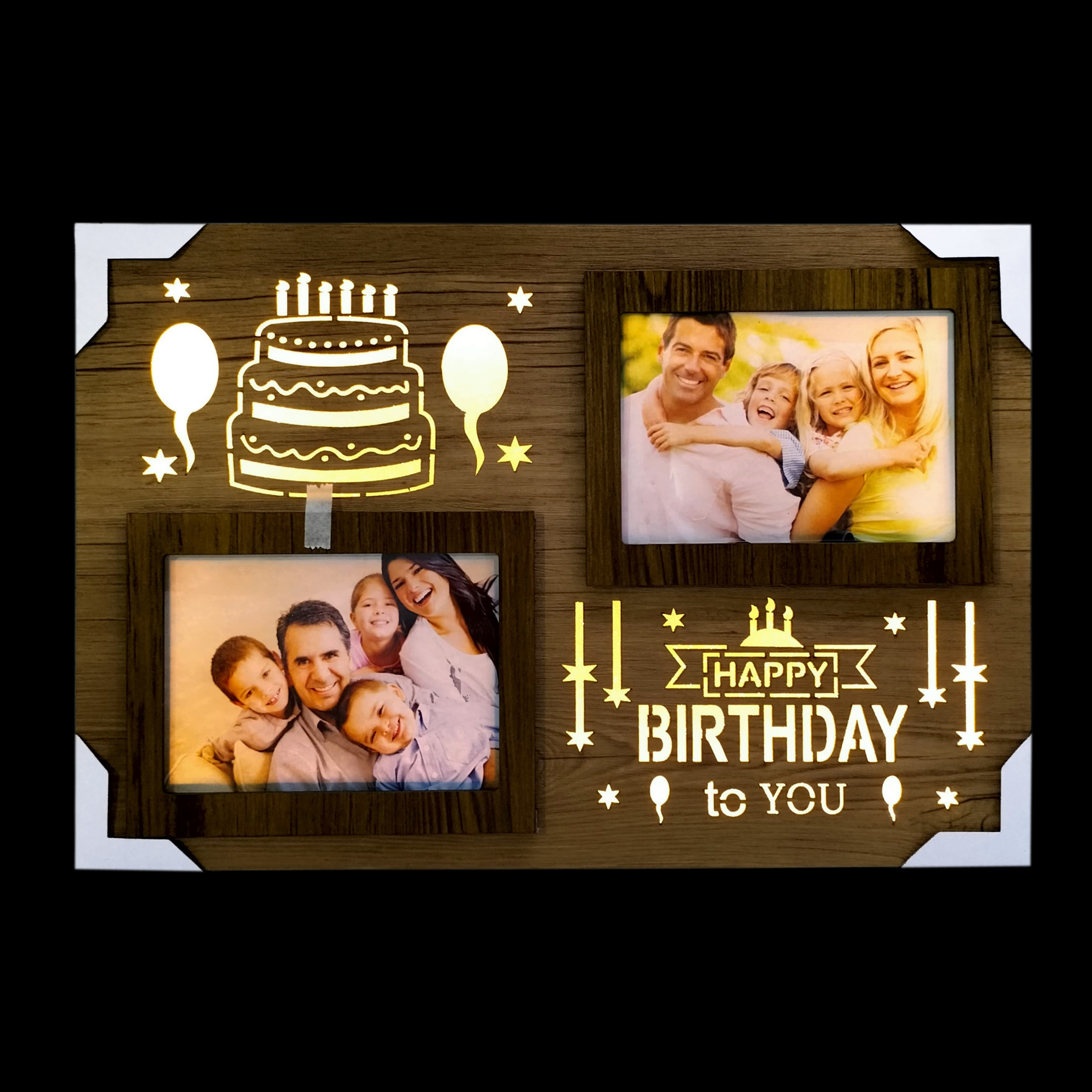 As 25 Birthday pf led size 12*18