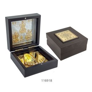 Kb GOLD mini pooja box