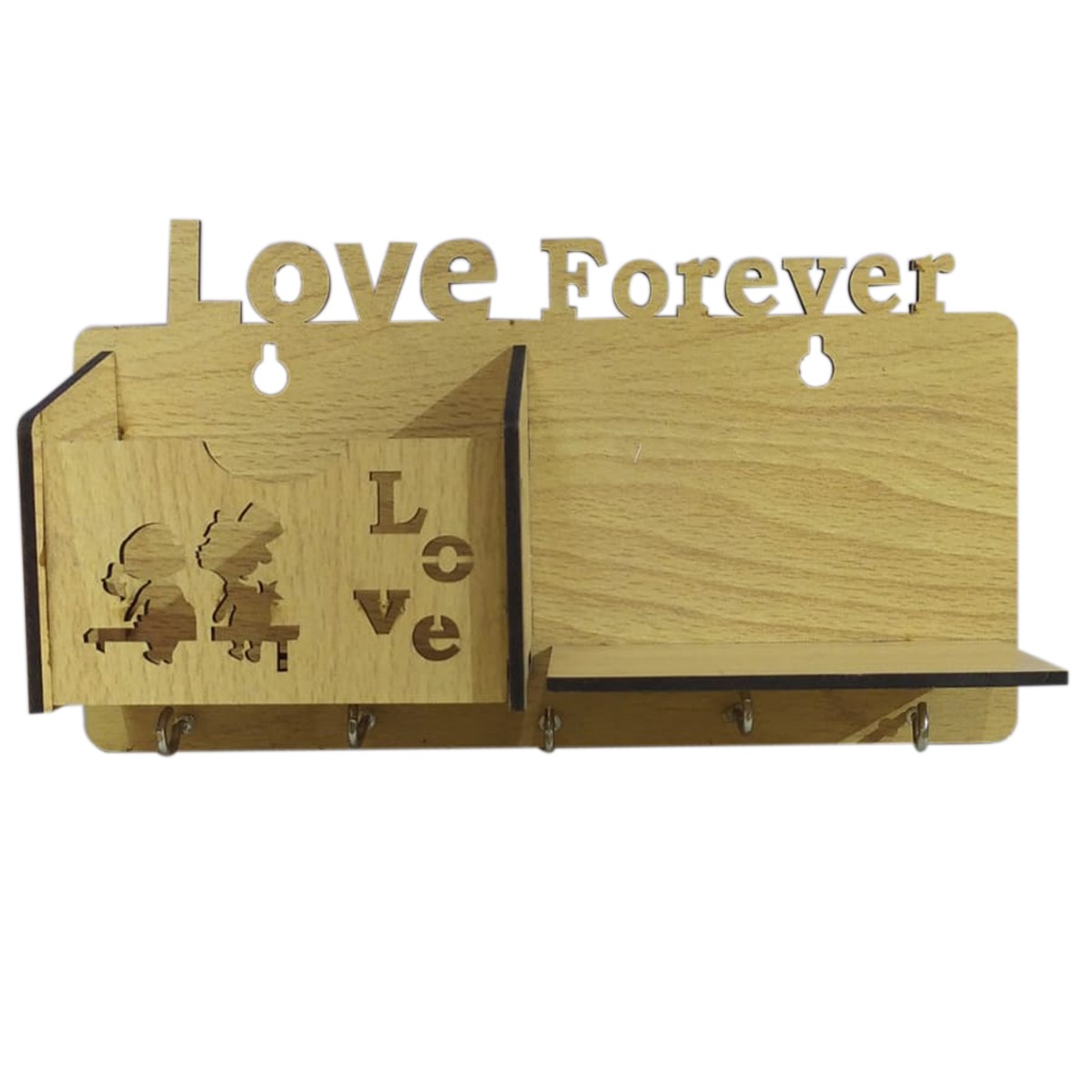 As 50 Quotation Key Holder love forever