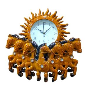 Natraj 7 Horse Clock
