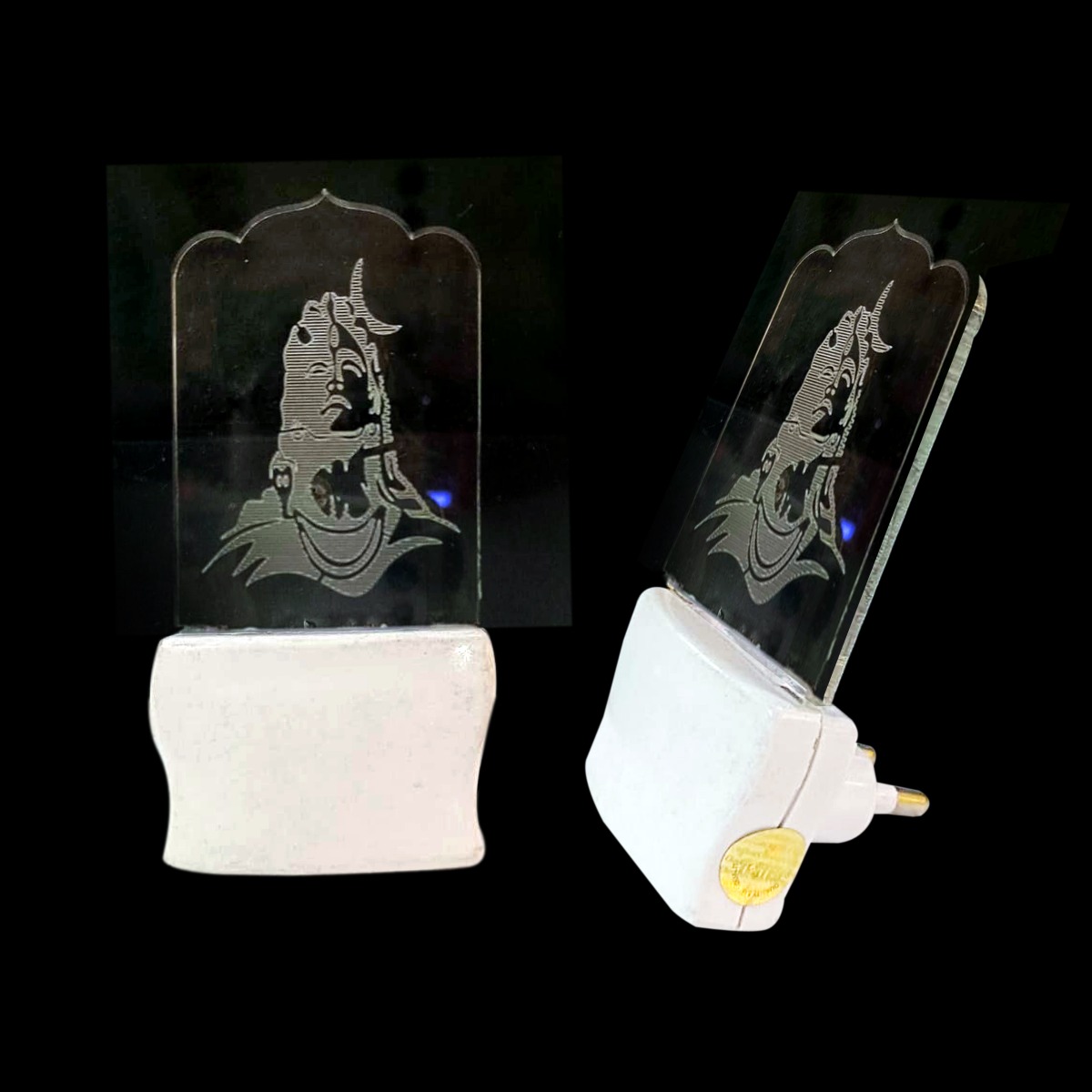 D.W engraving illusion lamp ADI YOGI