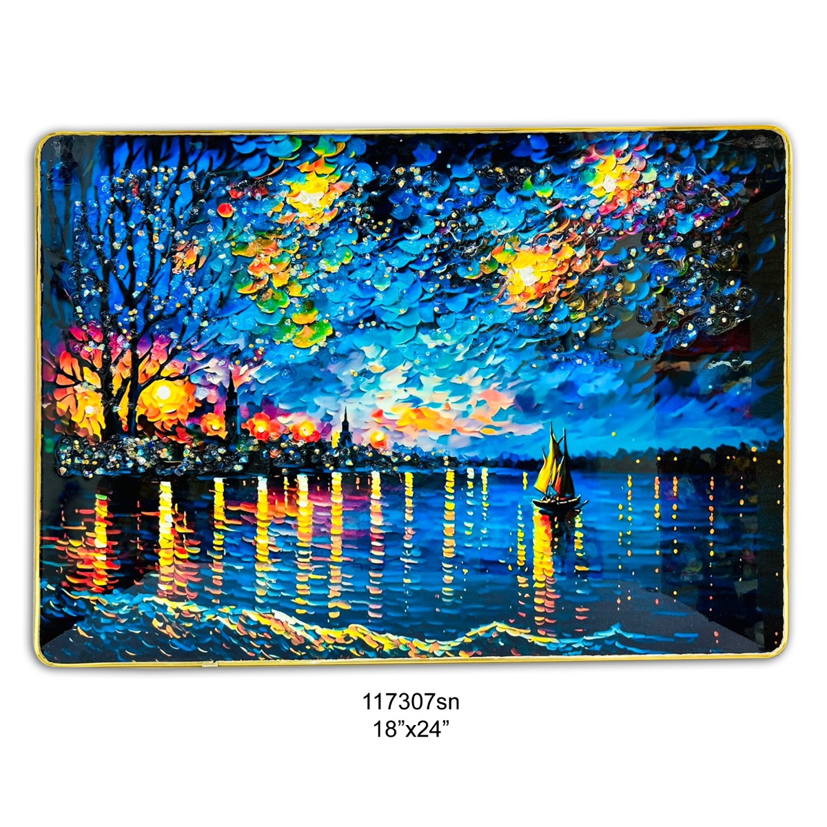 Taksha 18*24 Scenery  Crystal bubble
