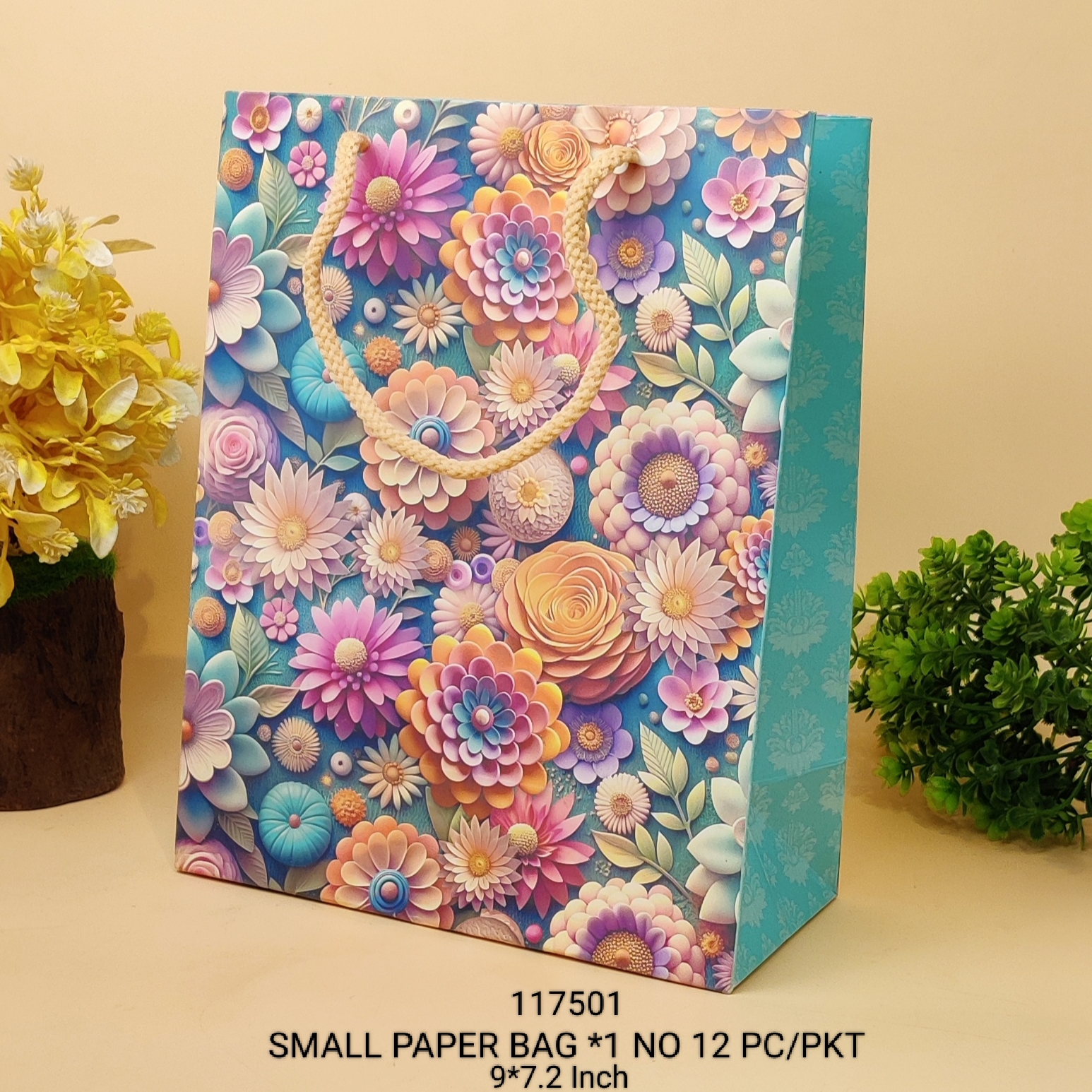 SMALL PAPER BAG * 1 NO 12 PC/PKT