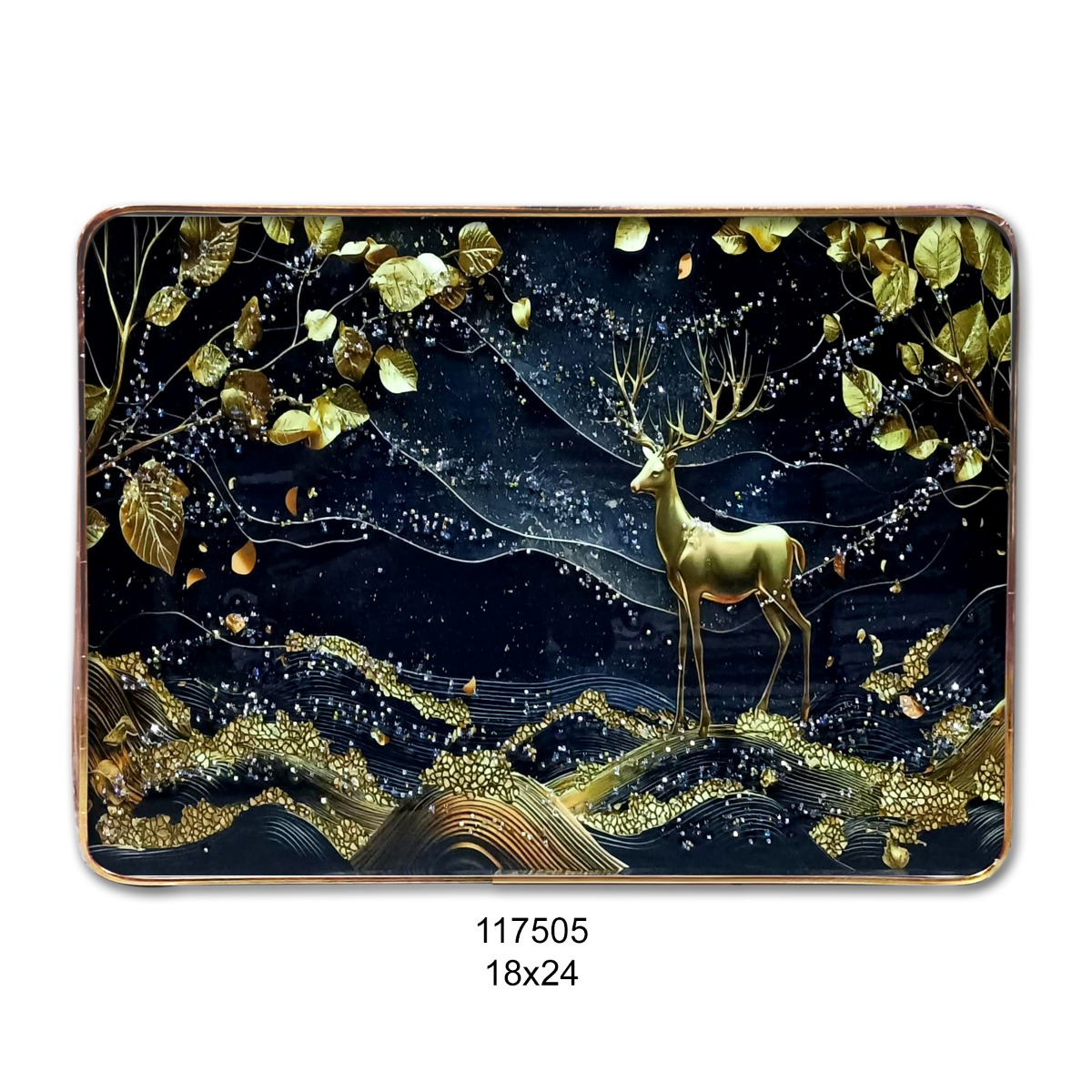 Feeling 18x24 Crystal Frame DEER