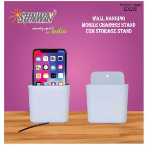 12023ED2205*WALL HANGING MOBILE CHARGING STAND 
