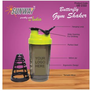12023UD2322*BUTTERFLY GYM SHAKER