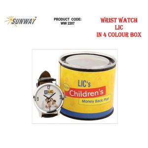 12023WW2207*WRIST WATCH IN 4 COLOUR BOX